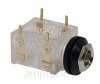Gniazdo Jack 6,3mm mono druk, Gold, niklowana, ST Professional, clear